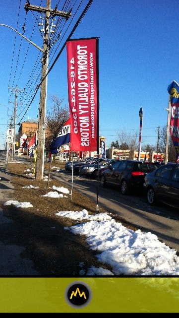 Toronto Quality Motors Flags